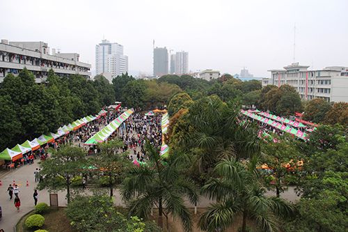 2016年广西高校毕业生百色分会场双选会在我校举行