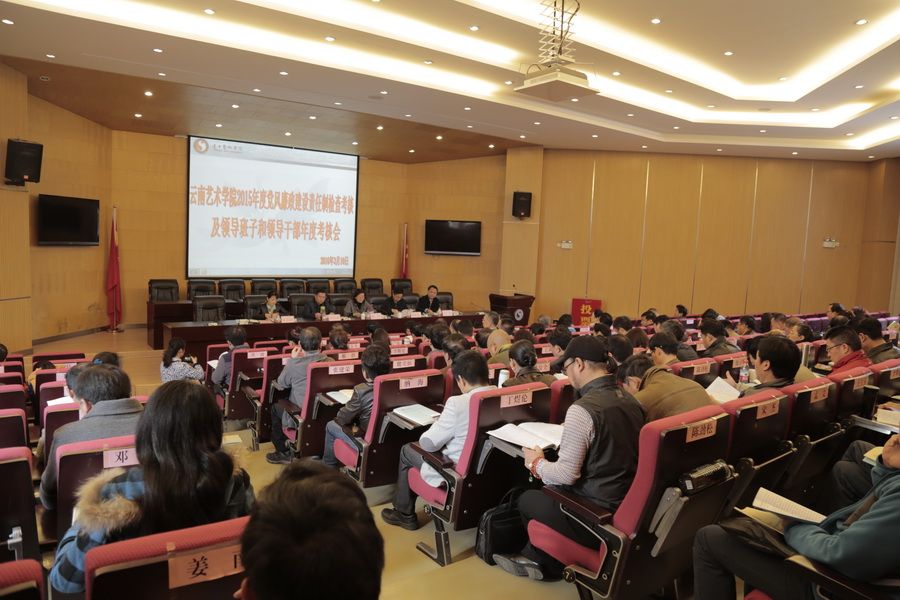 省委高校工委对我校2015年度执行党风廉政建设责任制情况进行检查考核