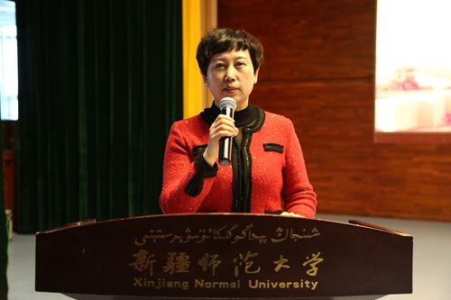 图新疆师范大学“民族团结进步年”推进活动——自治区第二届基层宣讲员走进我校