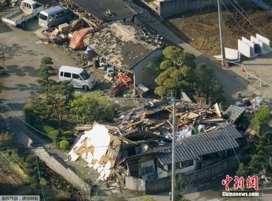 日本熊本6.5级地震致9人死亡 逾4万人避难图