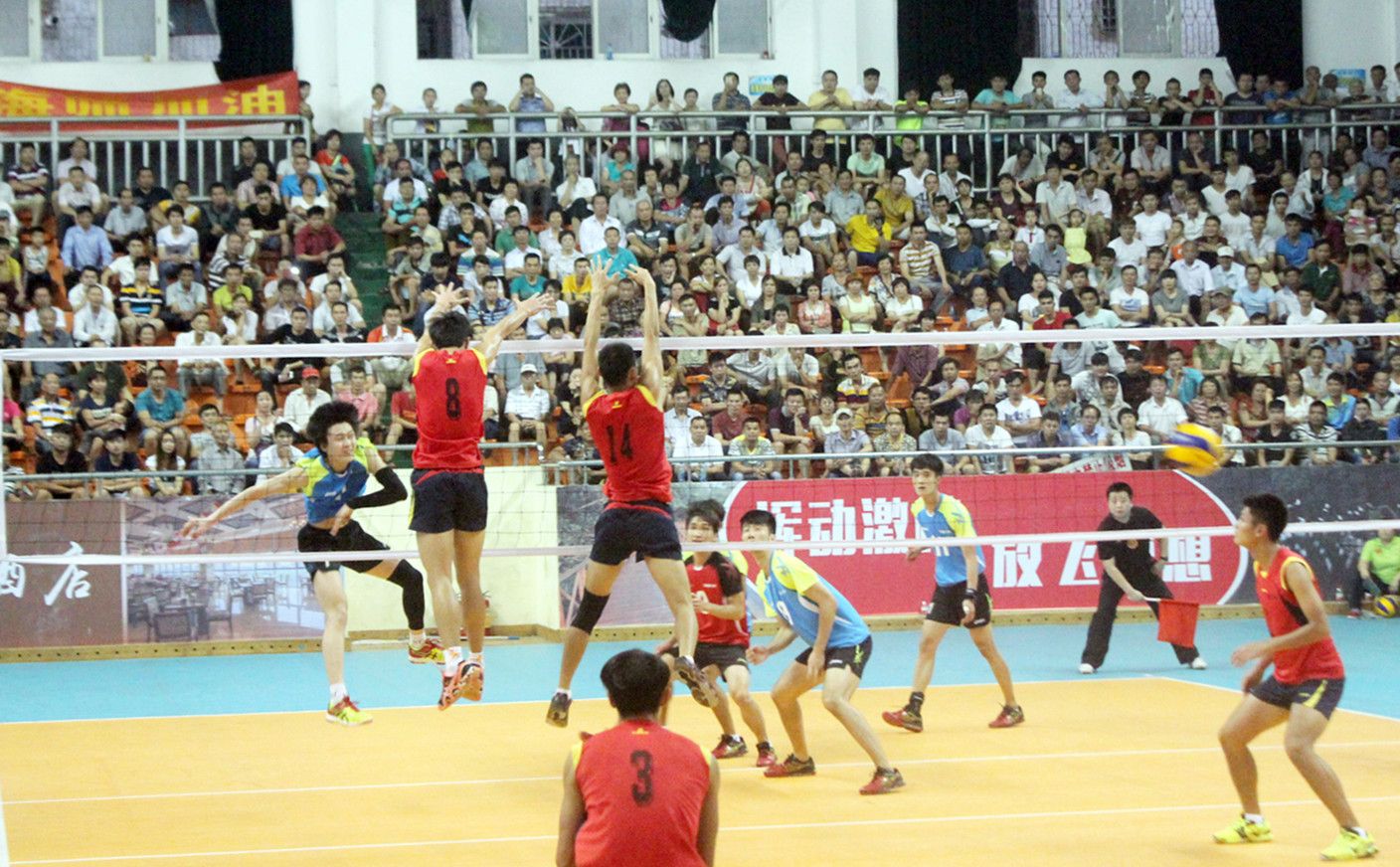 我校男排获2015-2016中国大学生排球联赛季军