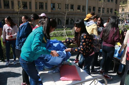 图教育科学学院举办“去哪儿•生活小能手”生活技能定向接力赛