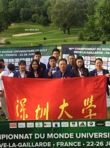 我校学子创造中国高尔夫赛事历史