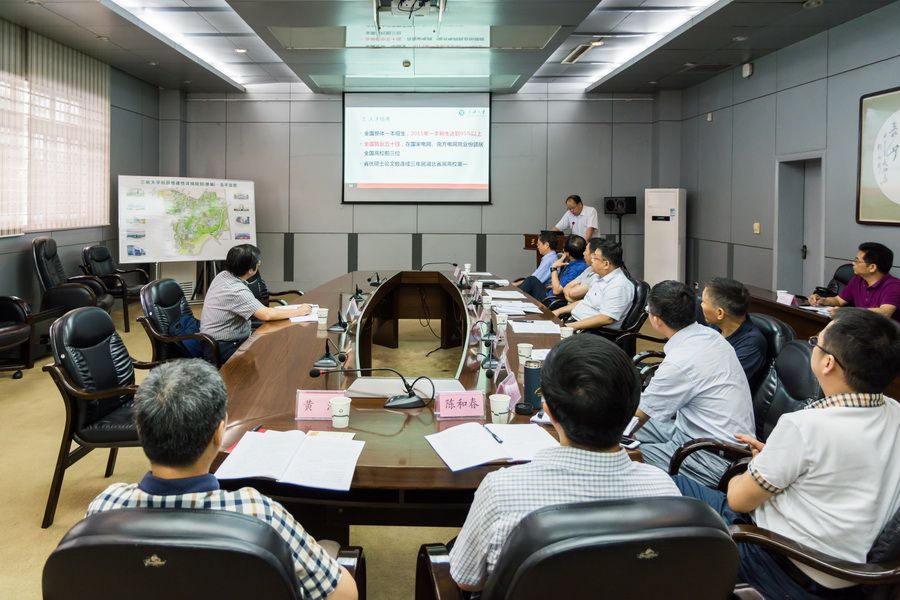 省委组织部干部五处处长胡立强一行来校调研