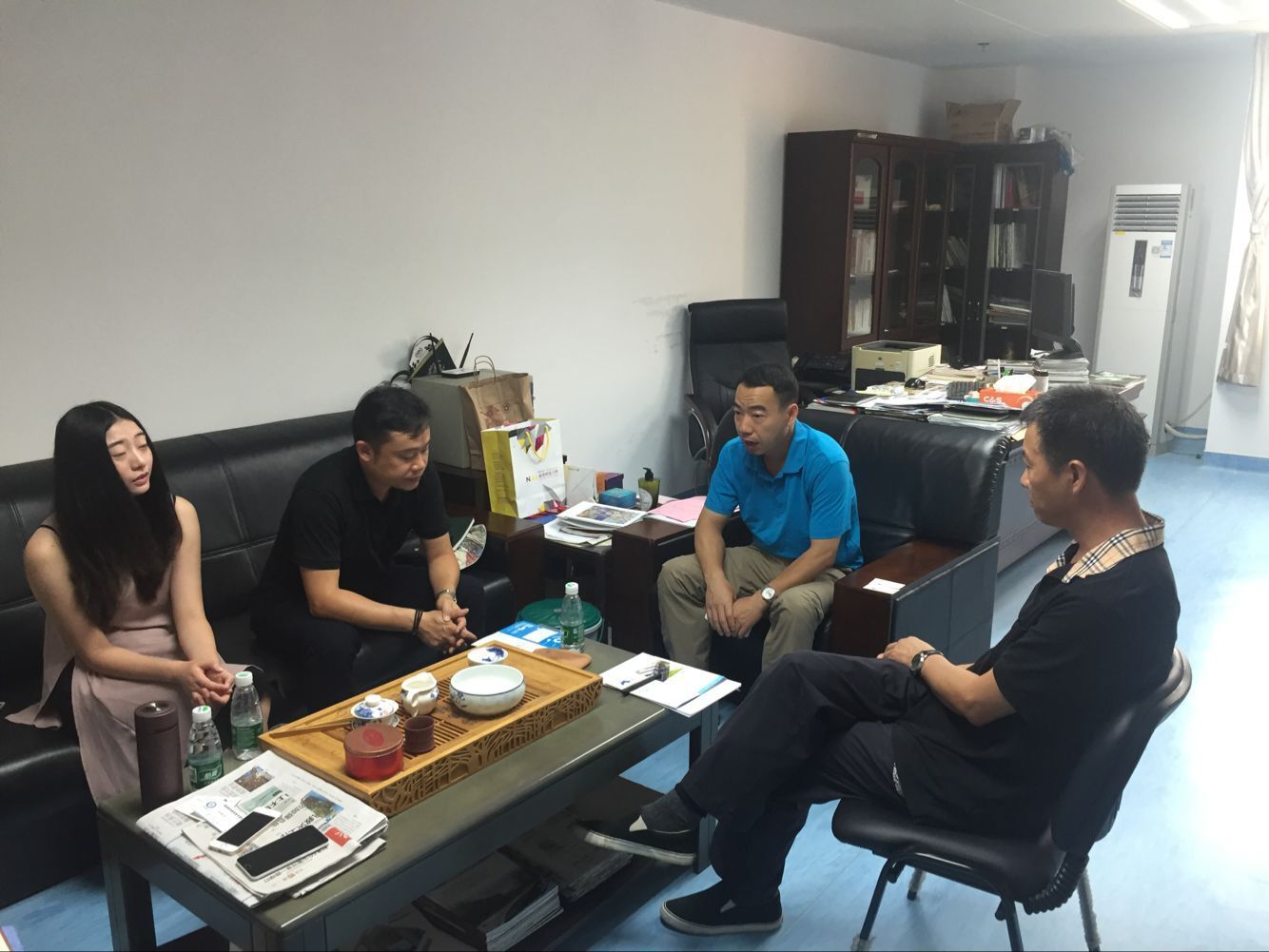 珠海森坦企业孵化管理有限公司副总裁李泽昊到访我校