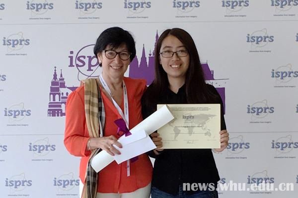 武大学子获国际摄影测量与遥感大会青年论坛最佳论文奖