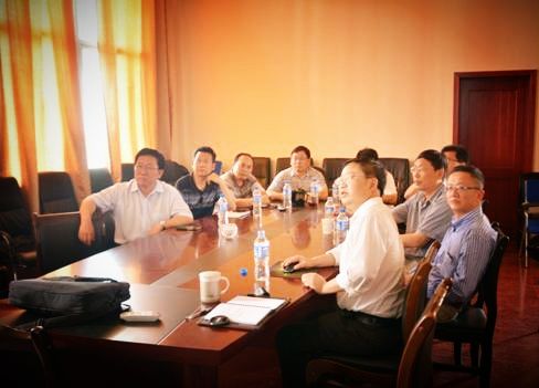 云南省政协秘书长刘建华一行到生科院调研