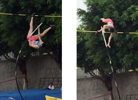 图文我校学子在第十六届全国大学生田径锦标赛中获女子撑竿跳高冠军