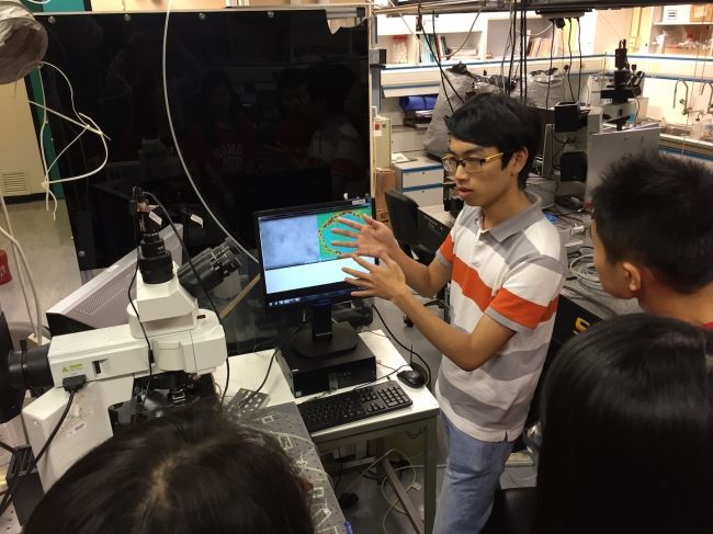 我校物理科学与工程学院师生访问港台四校