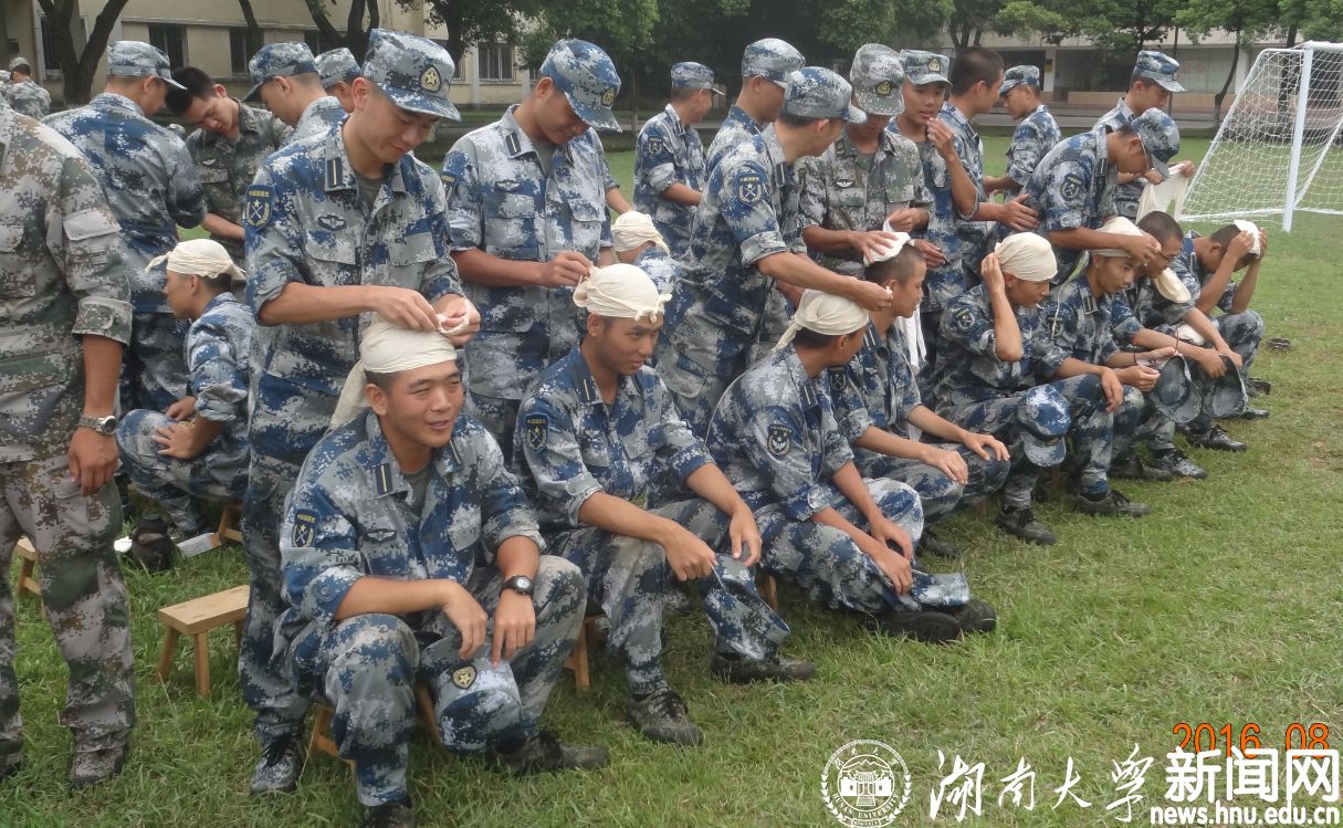 矢志蓝天空军国防生暑期基地化集中训练图文