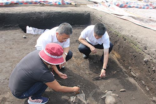 黑龙江大学考古队抚远中小学科普考古项目启动仪式在抚远举行