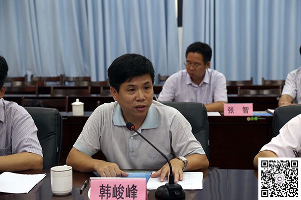 广西教育学院副校长徐书业到我校调研交流　副市长韩流出席座谈