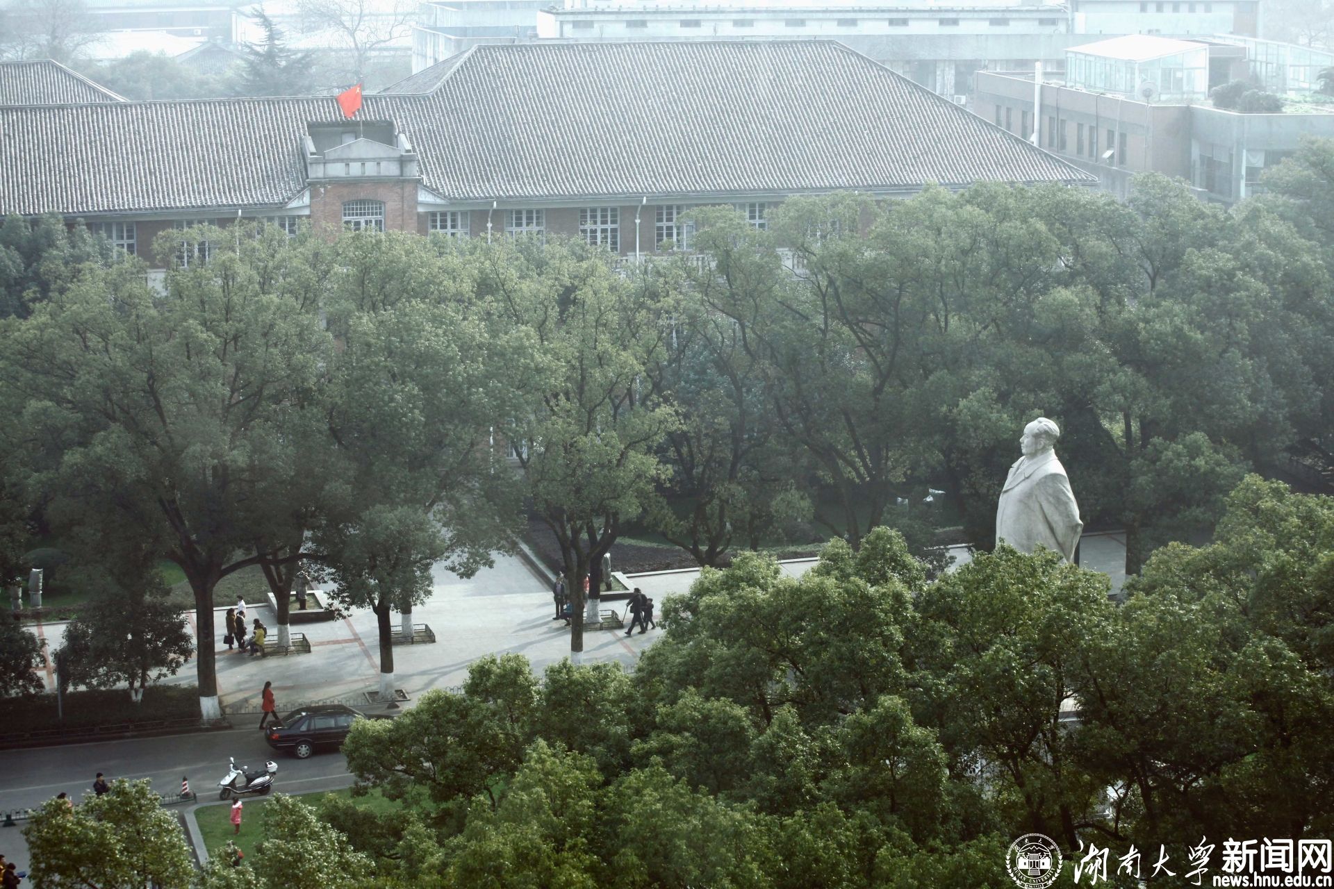 书院千载 90湖大图说校园“新八景”图文