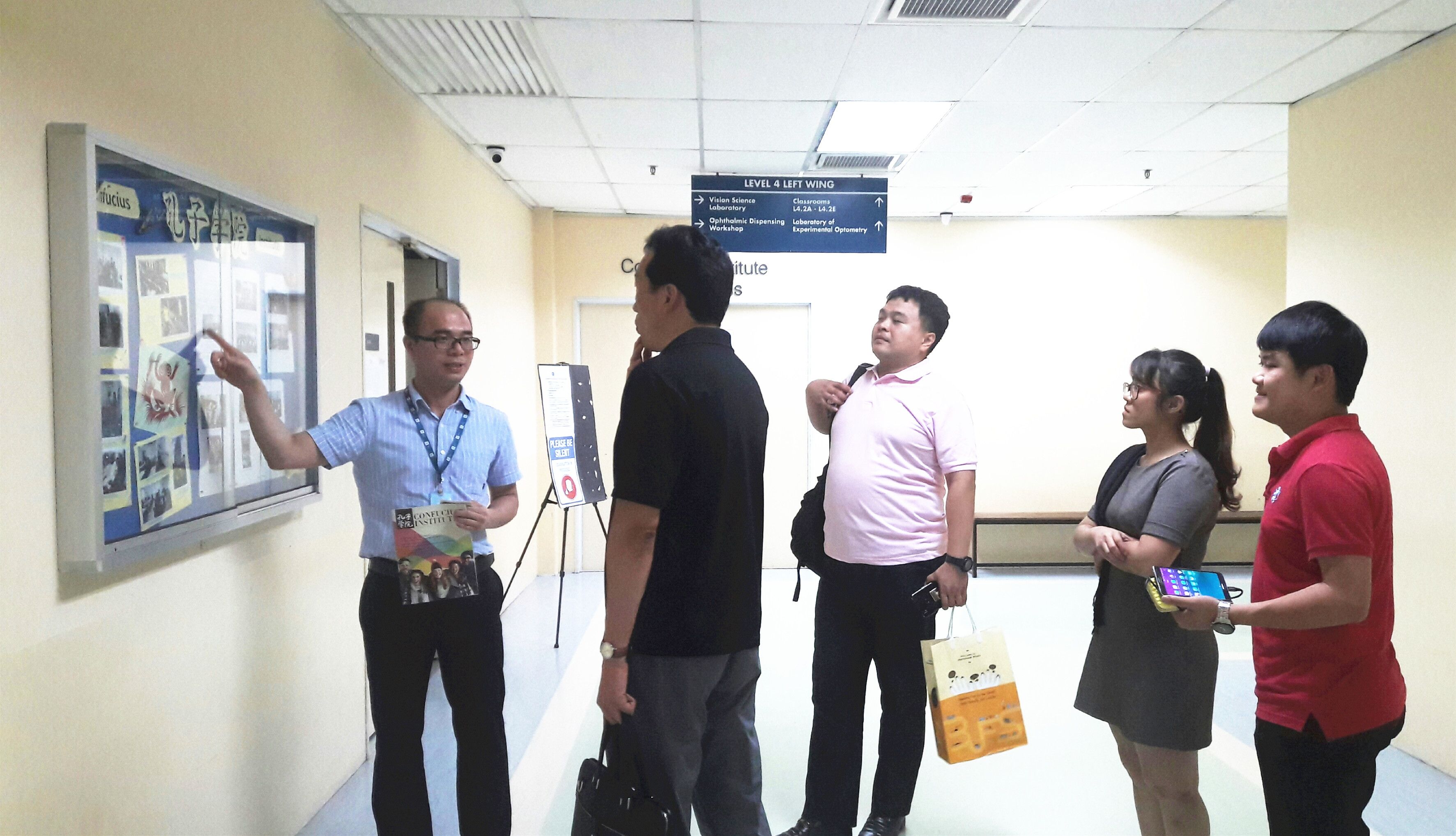 韩国釜山外国语大学教育代表团访问马来西亚世纪大学孔子学院